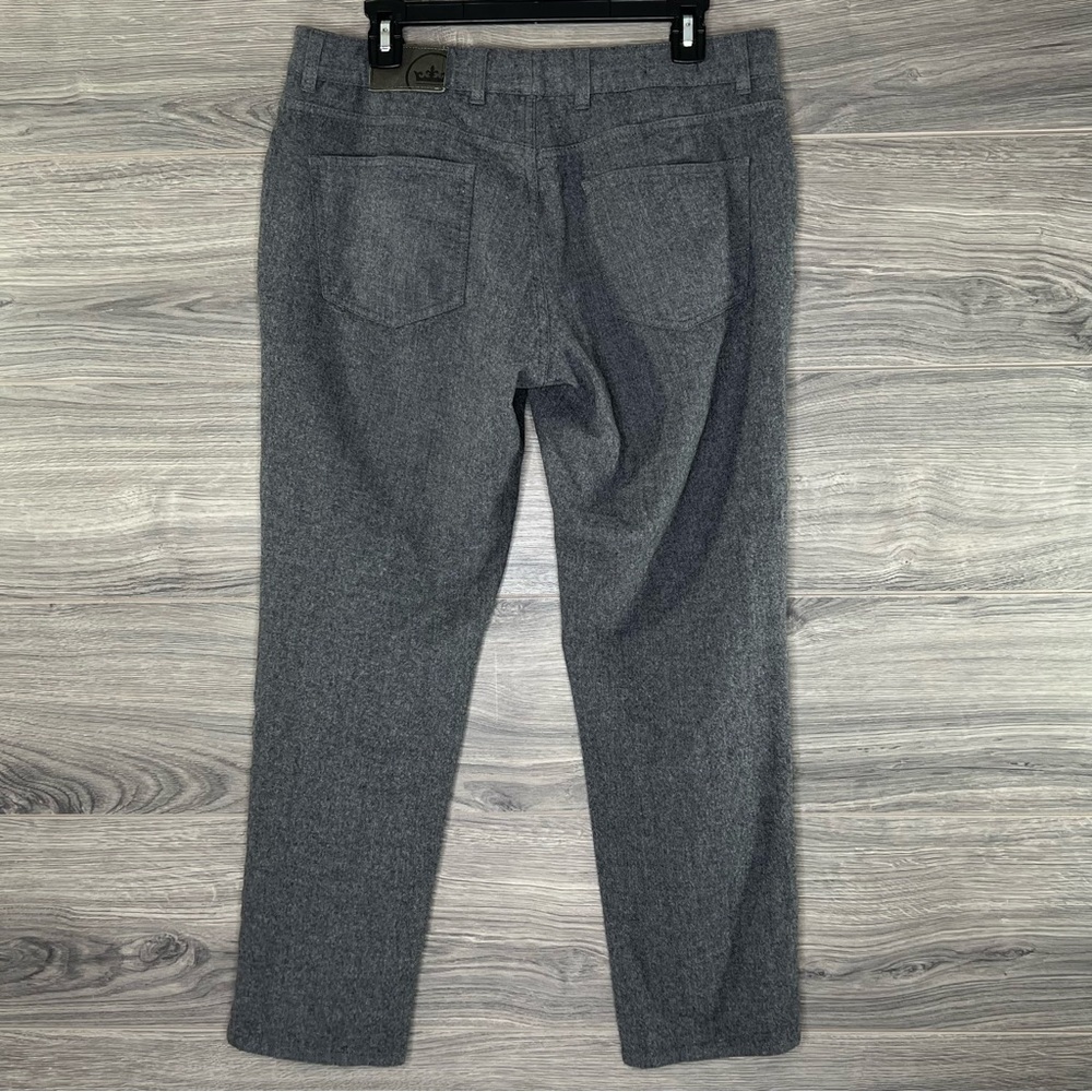 Peter Millar Collection Wool Dress Five Pocket Pants size 35 Gray - Picture 4 of 12
